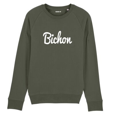 Sweatshirt "Bichon" - Homme - Couleur Kaki