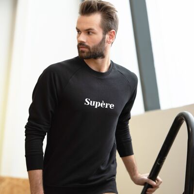 Sudadera "Super" - Hombre - Color Negro