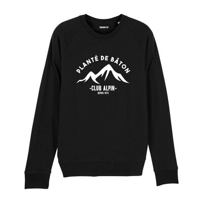 Sweatshirt "Planted stick" - Mann - Farbe Schwarz