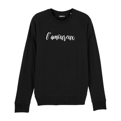 Sweatshirt "L'amoureux" - Man - Color Black