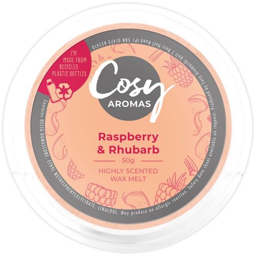 Raspberry & Rhubarb (50g Wax Melt)