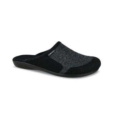 Indoor Slipper 9866-44 sizes 36 - 40 (UK size 3 ½ - 6 ½) - 36 - Black