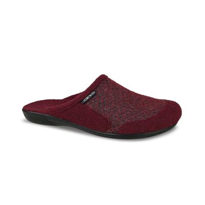 Indoor Slipper 9866-44 sizes 36 - 40 (UK size 3 ½ - 6 ½) - 36 - Burgundy