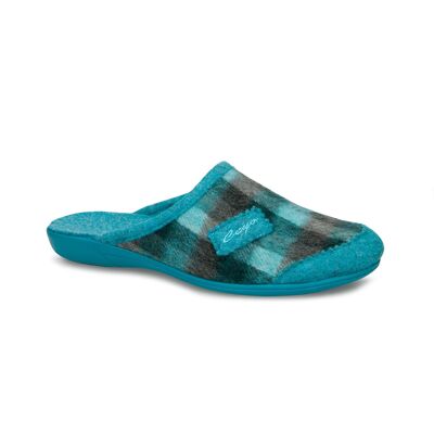 Indoor Slipper 9866-20 tailles 36 - 41 (UK 3 ½ - 7 ½) - 36 - Bleu