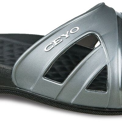 Ceyo Adult Sandal 9942 sizes 36 - 41 (UK 3.5 - 7.5) - 36 - Grey