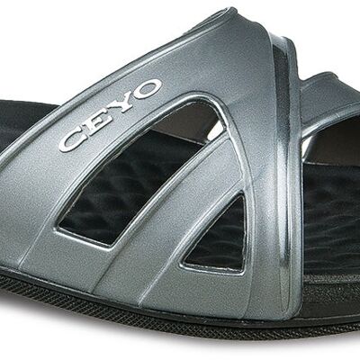 Ceyo Adult Sandal 9942 sizes 36 - 41 (UK 3.5 - 7.5) - 36 - Grey