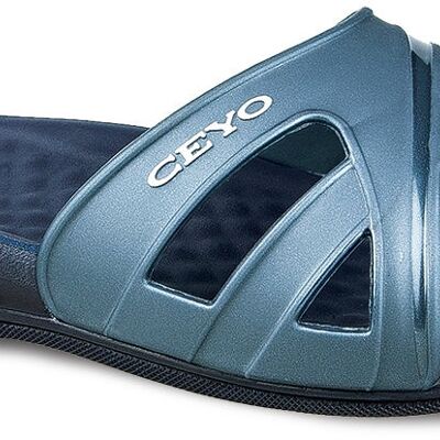 Ceyo Erwachsene Sandale 9942 Größen 36 - 41 (UK 3,5 - 7,5) - 36 - Blau