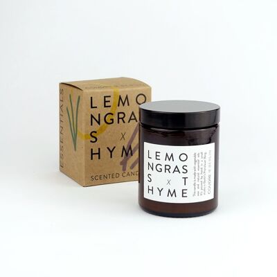 lemongrass x tomillo / vela perfumada ESSENTIALS