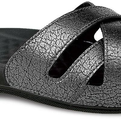 Ceyo Erwachsene Sandale 9942-1 Größen 36 - 41 (UK 3,5 - 7,5) - 36 - Schwarz