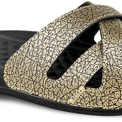 Ceyo Adult Sandal 9942-1 sizes 36 - 41 (UK 3.5 - 7.5) - 36 - Gold