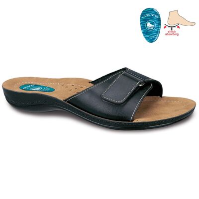 Ceyo Adult Sandal 9808-15 sizes 36 - 41 (UK 3.5 - 7.5) - 36 - Black
