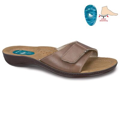 Ceyo Adult Sandal 9808-15 tailles 36 - 41 (UK 3.5 - 7.5) - 36 - Marron