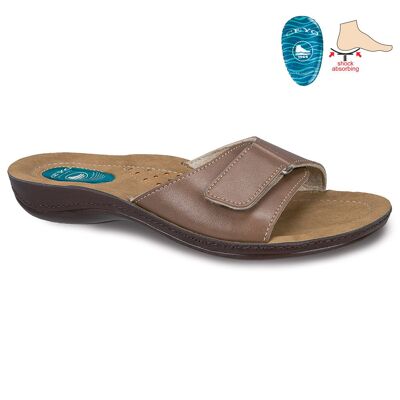 Ceyo Adult Sandal 9808-15 sizes 36 - 41 (UK 3.5 - 7.5) - 36 - Brown