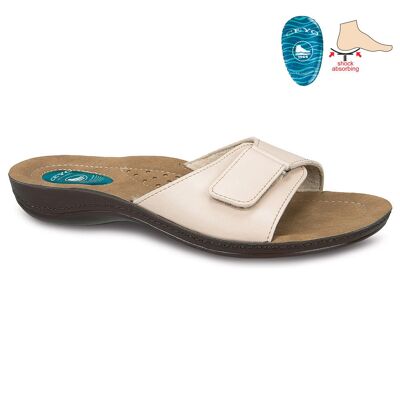 Ceyo Adult Sandal 9808-15 sizes 36 - 41 (UK 3.5 - 7.5) - 36 - Beige