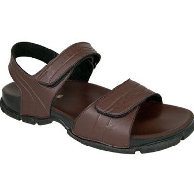 Ceyo Men's Sandal RIVA sizes 40-45 (6 ½ - 10 ½ UK) - 40 - Brown