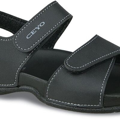 Ceyo Child's Sandal Bello-3 tailles 19 - 26 (taille UK 3 - 8 ½) - 19 - Noir