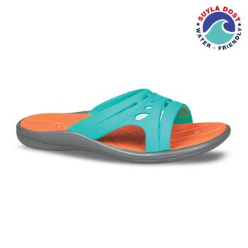 Ceyo Adult Sliders NEW-SPLASH-Z tailles 36-40 (taille UK 3 ½ - 6 ½ UK) - 36 - VERT