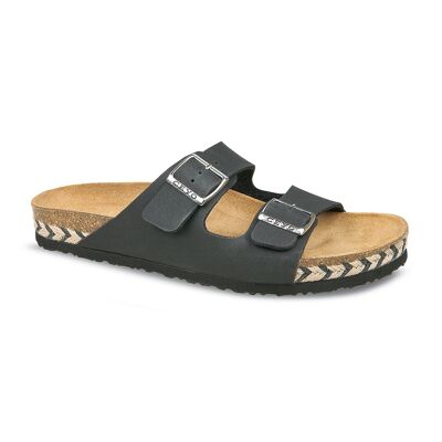 Sandale femme Ceyo 9910-Z26 tailles 36-40 (taille UK 3.5 - 6.5) - 36 - Noir