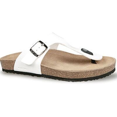 Sandalo da donna Ceyo 9910-Z taglie 36-40 (taglia UK 3 ½ -6 ½) - 36 - Bianco