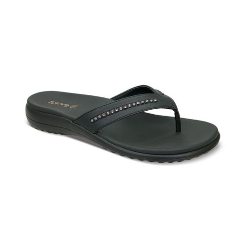 Ceyo Adult Flip Flop 9801-11 sizes 36-41 (3 ½ - 7 ½ UK) - 36 - Black
