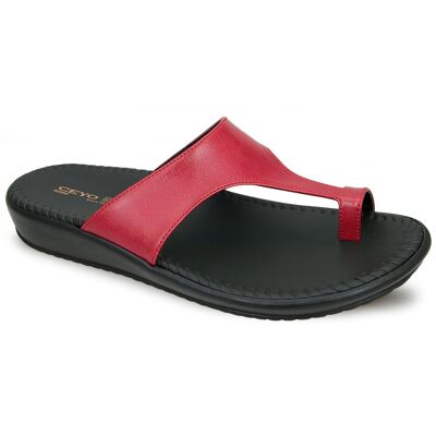 Ceyo Erwachsene Sandale 9200-2 Größen 36-40 (UK 3 ½ - 6 ½ UK) - 36 - Rot
