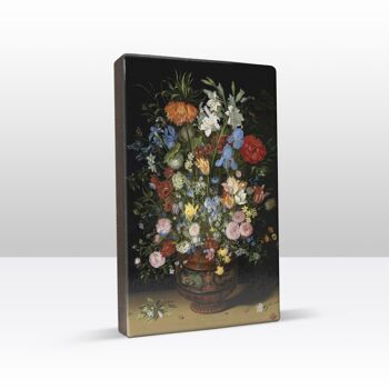 Estampe en laque, Fleurs dans un vase - Jan Brueghel l'Ancien 2