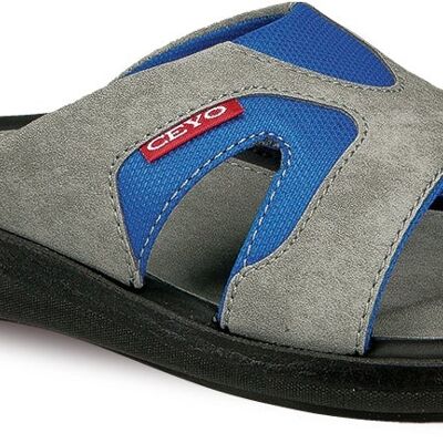 Ceyo Junior Sliders 6100-21 sizes 35-39 (UK 2 ½ - 6) - 35 - Blue