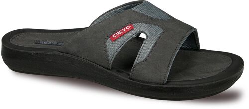Ceyo Junior Sliders 6100-21 sizes 35-39 (UK 2 ½ - 6) - 35 - Grey