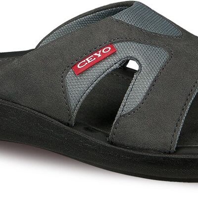 Ceyo Junior Sliders 6100-21 taglie 35-39 (UK 2 ½ - 6) - 35 - Grigio