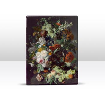 Laqueprint, Nature morte aux fleurs - Jan van Huysum I 3