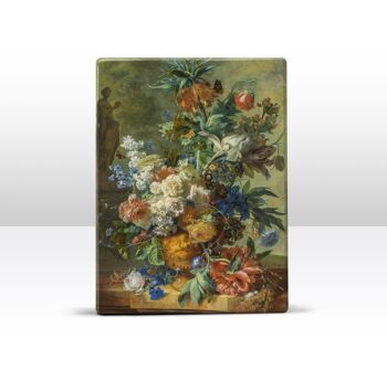 Laqueprint, Nature morte aux fleurs - Jan van Huysum II 3