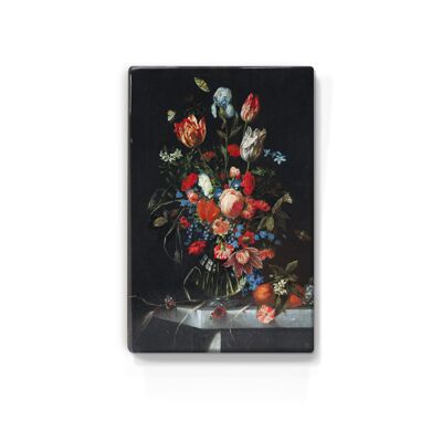 Laqueprint, Bodegón con flores y frutas - Ottmar Elliger