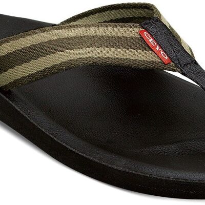 Ceyo Adult Flip Flop 6100-13 Größen 40-45 (7-10 ½ UK) - 40 - Khaki