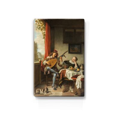 Laqueprint, The Lute Player - Hendrick Martensz. sorghum