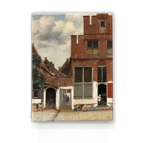 Laqueprint, Het straatje - Johannes Vermeer