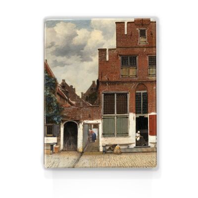 Laqueprint, La callecita - Johannes Vermeer
