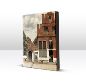 Laque, La Petite Rue - Johannes Vermeer 4