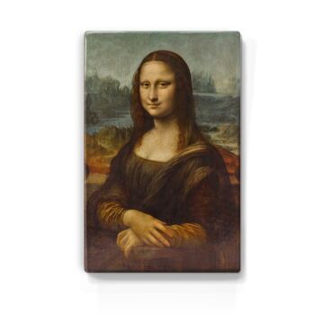 Laque, Portrait_mona lisa - Léonard de Vinci 1