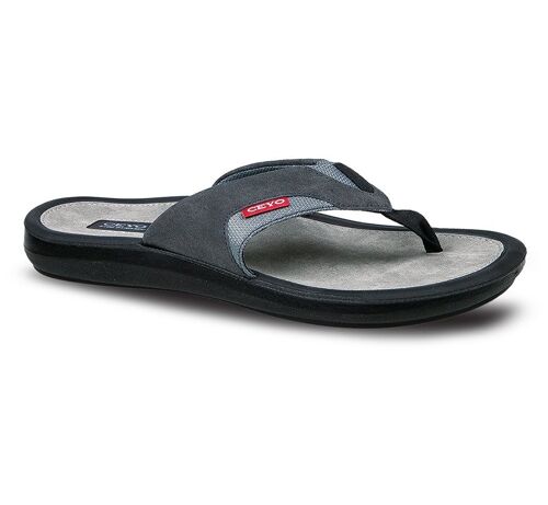 Ceyo Junior Flip Flop 6100-11 sizes 35-39 (UK size 2 ½ - 6) - 35 - Grey