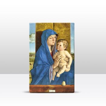 Estampe en laque, Madonna di Alzano - Giovanni Bellini 3