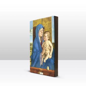 Estampe en laque, Madonna di Alzano - Giovanni Bellini 4