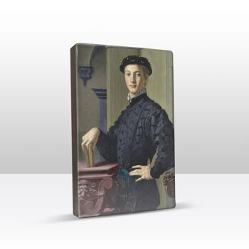 Laque, Portrait d'un jeune homme au livre - Agnolo_Bronzino 2