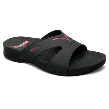 Ceyo Adult Sliders 3400-2 tailles 36-40 (UK 3 ½ - 6 ½ UK) - 36 - Noir