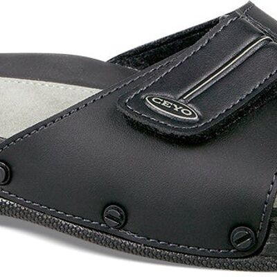 Ceyo Erwachsene Sandale 3000-2 Größen 35-45 (UK 2 ½ - 10 ½ UK) - 35 - Schwarz