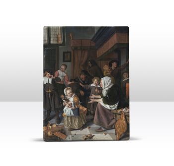 Laqueprint, La fête de Saint Nicolas - Jan Havicksz Steen 3