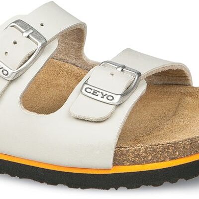 Sandale enfant Ceyo 9910-F10 tailles 29 - 34 (taille UK 11 - 1 ½) - 29 - Blanc
