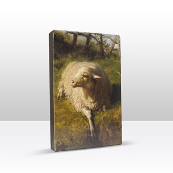 Imprimé Laque, Mouton Au Repos - Rosa Bonheur 2