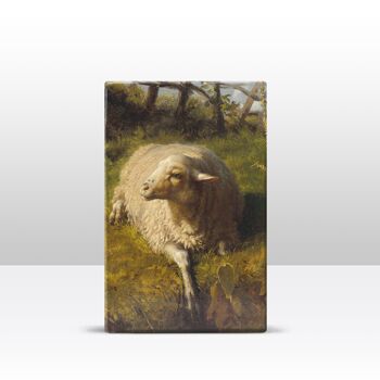 Imprimé Laque, Mouton Au Repos - Rosa Bonheur 3