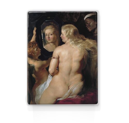 Laqueprint, Venus voor de spiegel - Peter Paul Rubens
