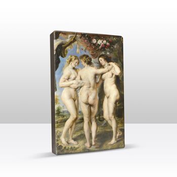 Estampe en laque, 3 Grâces - Peter Paul Rubens 2
